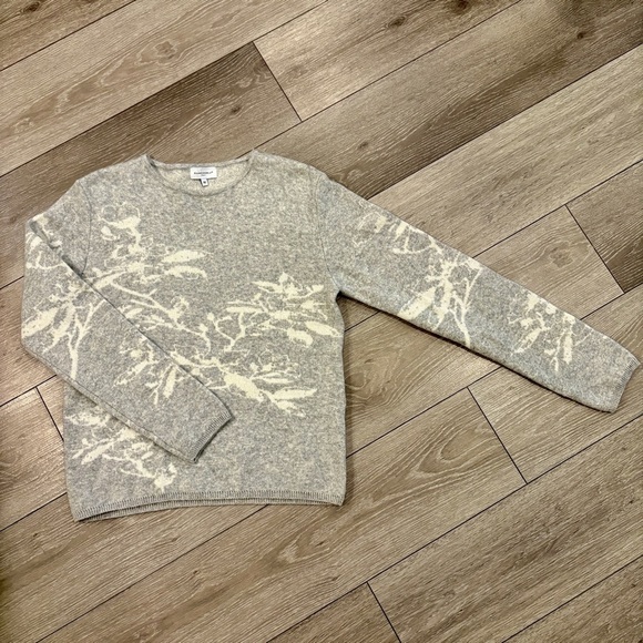 Bianco & Blu Sweaters - Bianco & Blu Italy Merino Wool/Cashmere Blend Sweater Size Medium